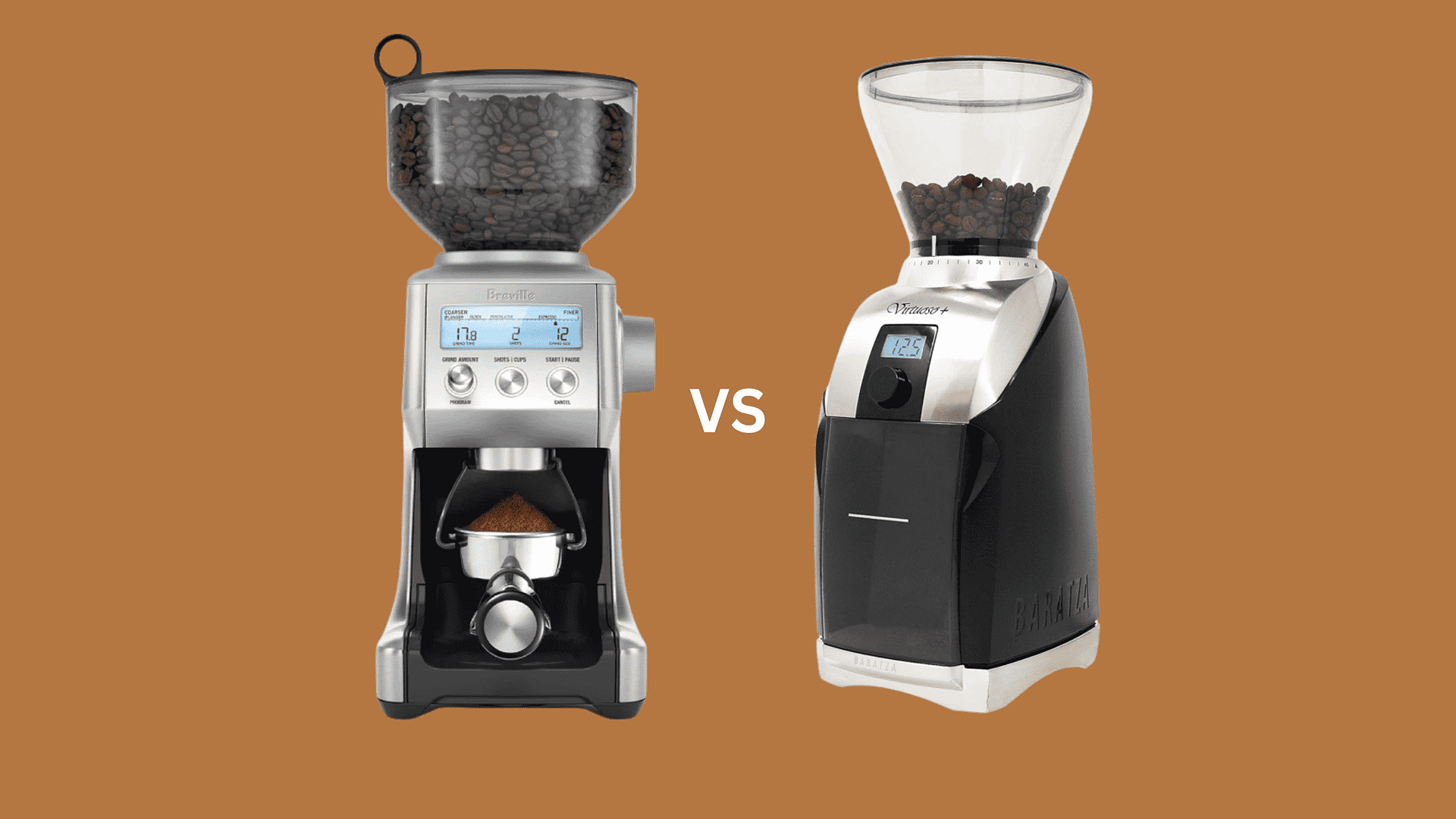 Breville Smart Grinder Pro vs Baratza Virtuoso