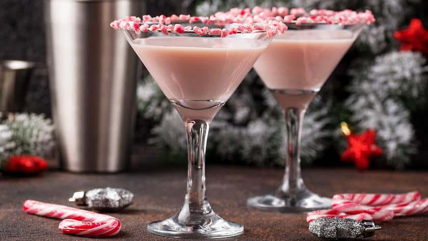 Pink Peppermint Martini Recipe